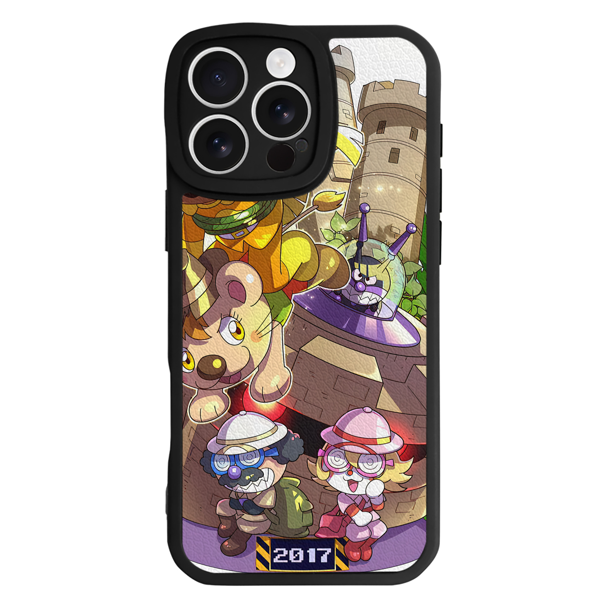 （画像用） アンパンマン Anpanman 【iPhone 16シリーズ対応】シリコンスマホケース（レザー調） 材質：シリコン